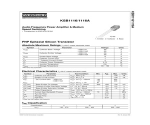 KSB1116LTA.pdf