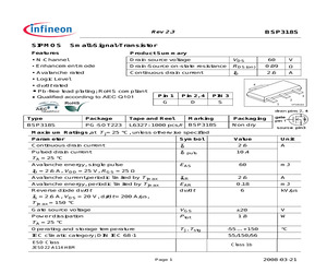 BSP318S E6327.pdf