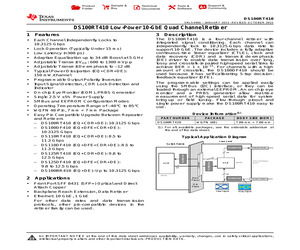 DS100RT410SQ/NOPB.pdf