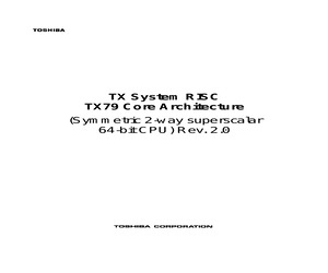 TX79 CORE ARCHITECTURE.pdf