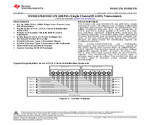 DS91C176TMA/NOPB.pdf