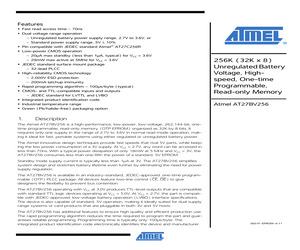 AT27BV256-70JU SL383.pdf