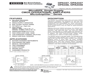 OPA2338UA/2K5G4.pdf