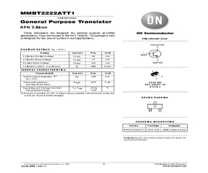 MMBT2222ATT1-D.pdf