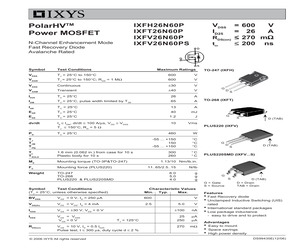 IXFH26N60P.pdf