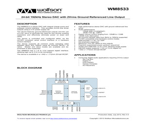 WM8533ECSN/R.pdf