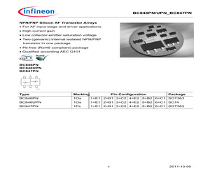 BC846UPN E6327.pdf