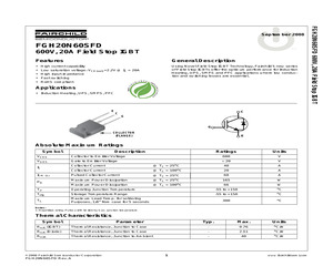 FGH20N60SFDTU.pdf