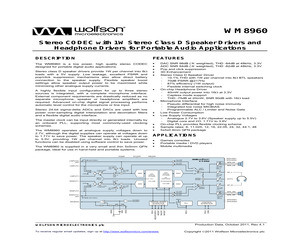 WM8960GEFL/RV.pdf