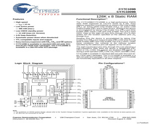 CY7C109B-12VC.pdf