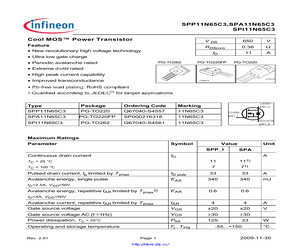 SPA11N65C3.pdf