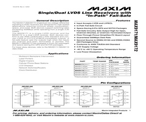 MAX9172EKA+T.pdf