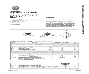 FQD5N60CTM.pdf