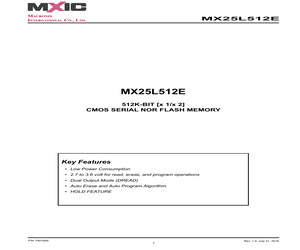 MX25L512EZUI-10G TR.pdf