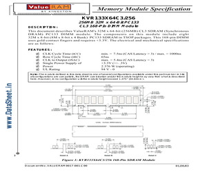 KVR133X64C3/256.pdf