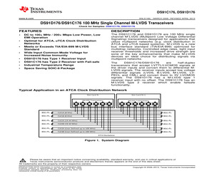 DS91C176TMA/NOPB.pdf