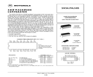 SN54LS85J.pdf