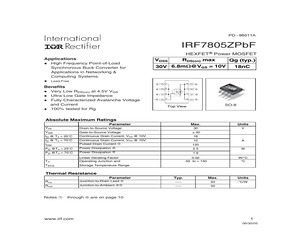 IRF7805ZGTRPBF.pdf