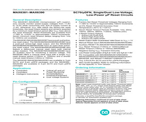 MAX6381XR46D2/V+T.pdf