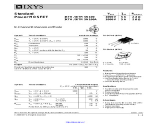 IXTH5N100A.pdf