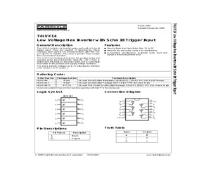 74LVX14MSCX.pdf