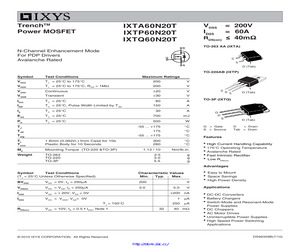 IXTP60N20T.pdf