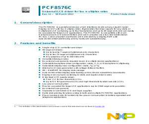 PCF8576CT/1,112.pdf