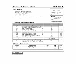 IRF634AJ69Z.pdf