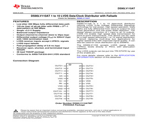 DS90LV110ATMT/NOPB.pdf