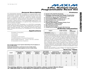 MAX6306UK31D3+T.pdf