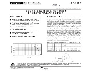 OPA657N/250.pdf