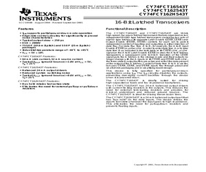 CY74FCT16543ATPACT.pdf