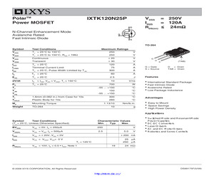 IXTK120N25P.pdf