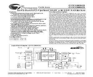 CY7C1303V25-200BZC.pdf