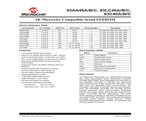 93LC46AT-I/STVAO.pdf