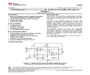 LM4876MX/NOPB.pdf