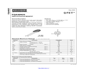 FQA40N25.pdf