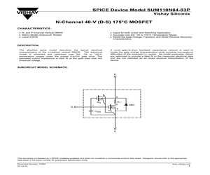 SUM110N04-03P SPICE DEVICE MODEL.pdf