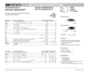 IXTA120N075T2.pdf