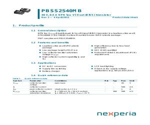 PBSS2540MB,315.pdf