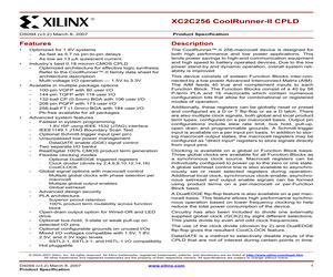 XC2C256-6TQ144C.pdf