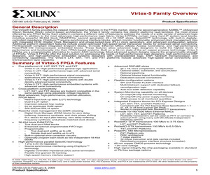 XC5VLX110-1FF1760I.pdf