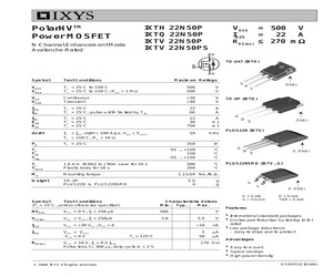 IXTV22N50P.pdf