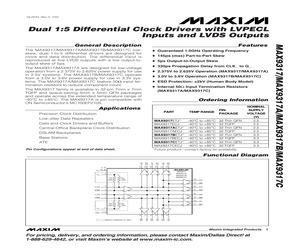 MAX9317BECJ+.pdf