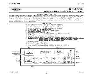 AK4384ET.pdf