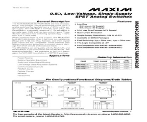 MAX4626EUK+T.pdf