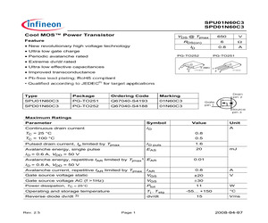 SPU01N60C3BKMA1.pdf