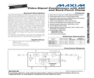 MAX7452ESA+.pdf