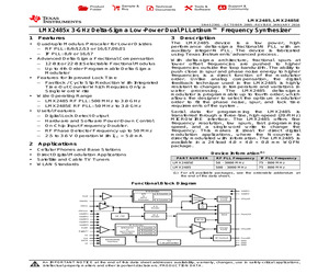 LMX2485SQ/NOPB.pdf