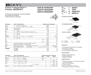 IXFP16N50P.pdf